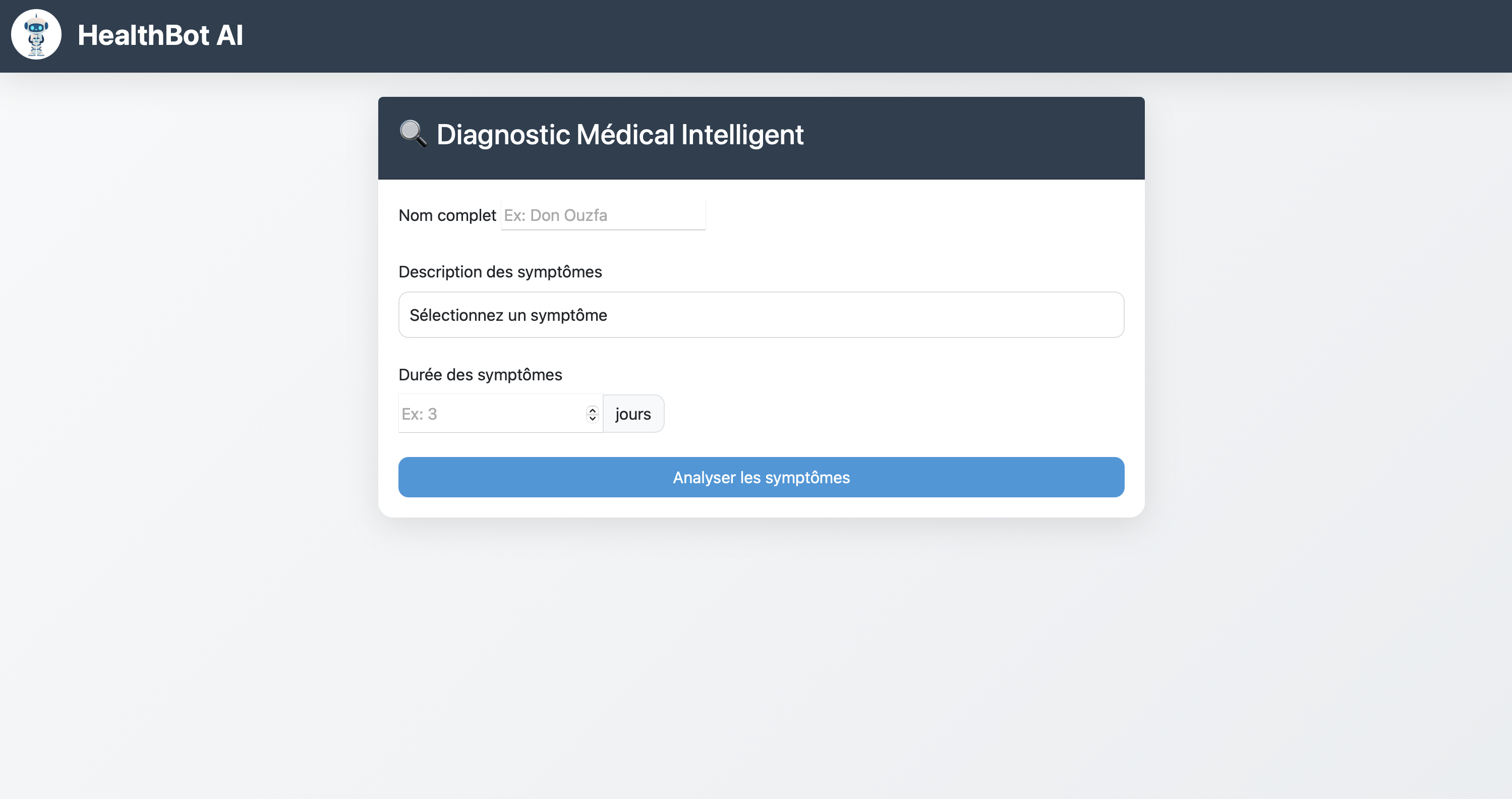 Projet HealthBot AI